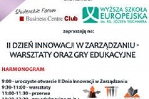 Dzień Innowacji w Zarządzaniu w WSE w Krakowie