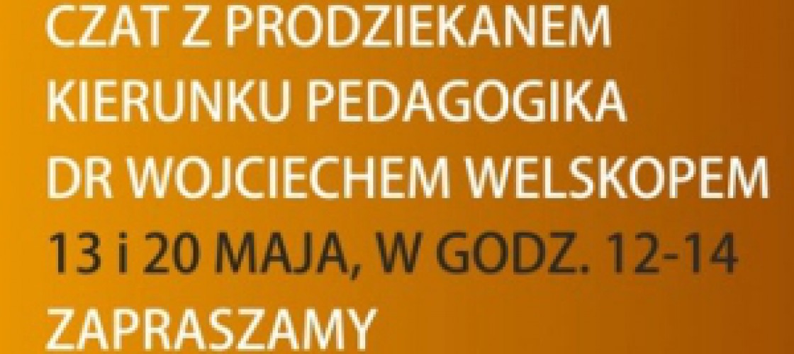  Rozmowa z prodziekanem kierunku pedagogika WSBiNoZ w Łodzi