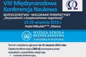 Konferencje naukowe w Wyższej Szkole Bezpieczeństwa