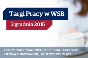 XIII Targi Pracy w Wyższej Szkole Bankowej we Wrocławiu