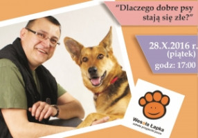 Spotkanie z psim behawiorystą w WSB w Gliwicach