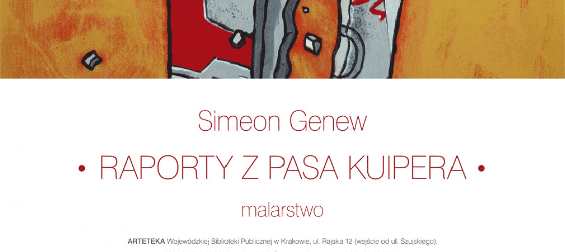 Wystawa malarstwa Simeona Genewa w WSE im. ks. Józefa Tischnera w Krakowie