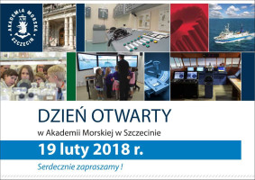 ​Dzień otwarty w Akademii Morskiej w Szczecinie - 19 lutego 2018