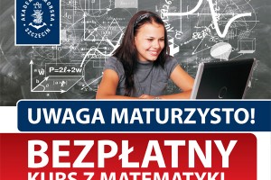 Akademia Morska w Szczecinie zaprasza bezpłatny kurs z matematyki