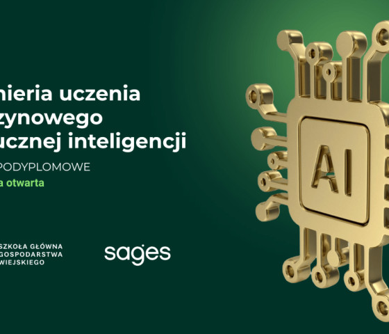 Nowe studia podyplomowe na SGGW dla przyszłych inżynierów sztucznej inteligencji