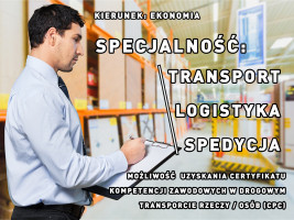 Specjalność Transport/Spedycja/Logistyka w Powiślańskiej Szkole Wyższej