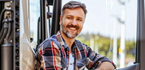 Kierowca samochodu ciężarowego