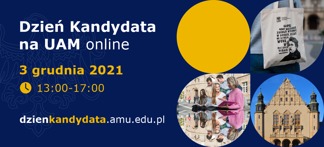 Dzień Kandydata na UAM - najważniejsze informacje w jednym miejscu