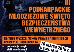 WSPiA zaprasza na III Podkarpackie Młodzieżowe Święto Bezpieczeństwa