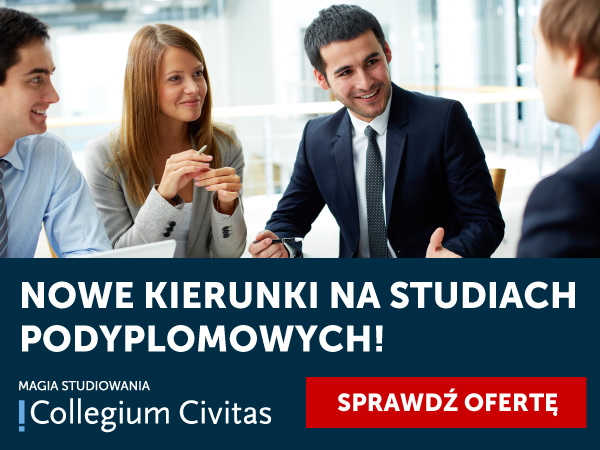 Nowości w ofercie studiów podyplomowych w Collegium Civitas