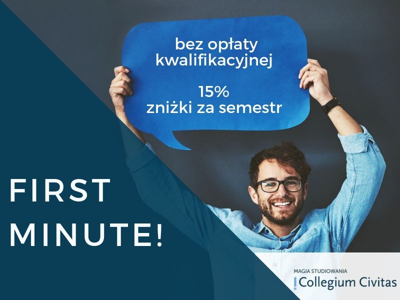 Trwa promocja First Minute w Collegium Civitas