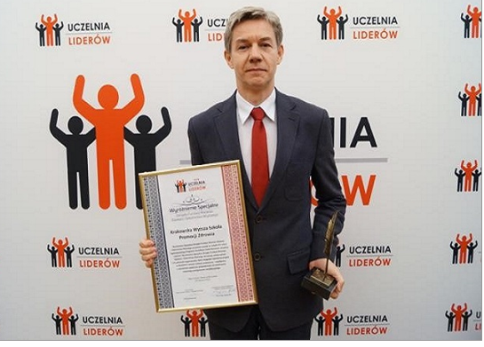 Certyfikat Uczelnia Liderów 2018 dla KWSPZ