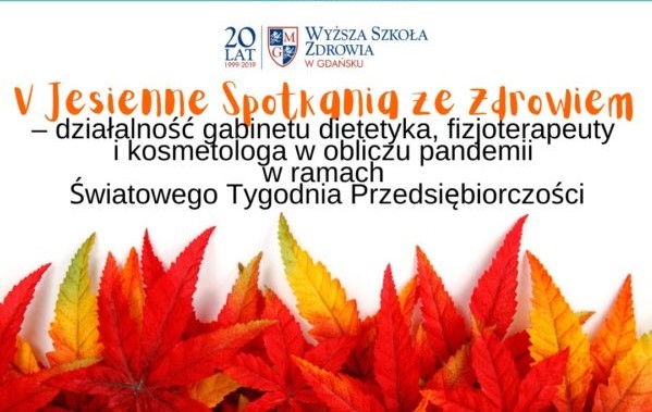 Na Jesienne spotkania ze zdrowiem zaprasza ​Wyższa Szkoła Zdrowia