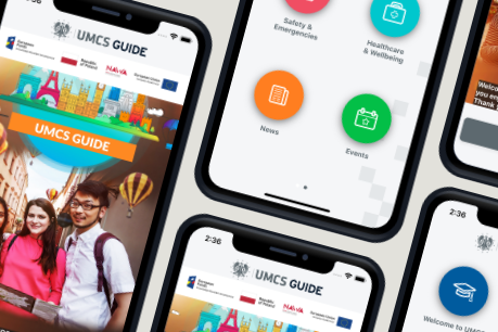 Najnowsza aplikacja mobilna UMCS GUIDE