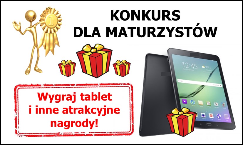 Konkurs dla maturzystów z atrakcyjnymi nagrodami