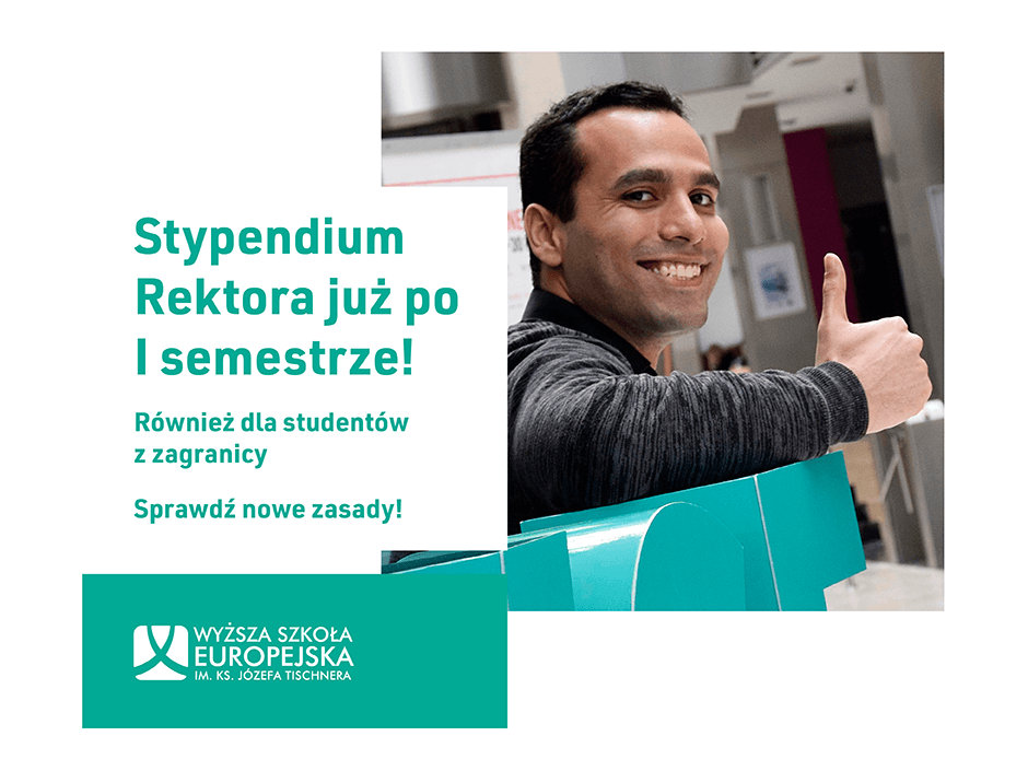 Zdobądź stypendium Rektora w WSE im. Ks. Józefa Tischnera