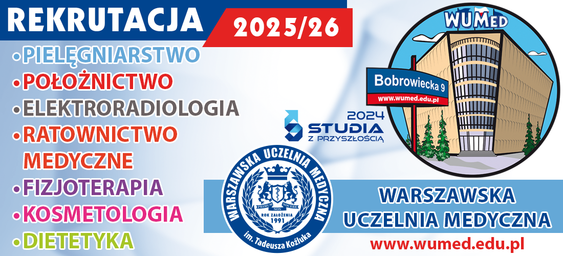 Rekrutacja na rok akademicki 2025-2026 w Warszawskiej Uczelni Medycznej otwarta!